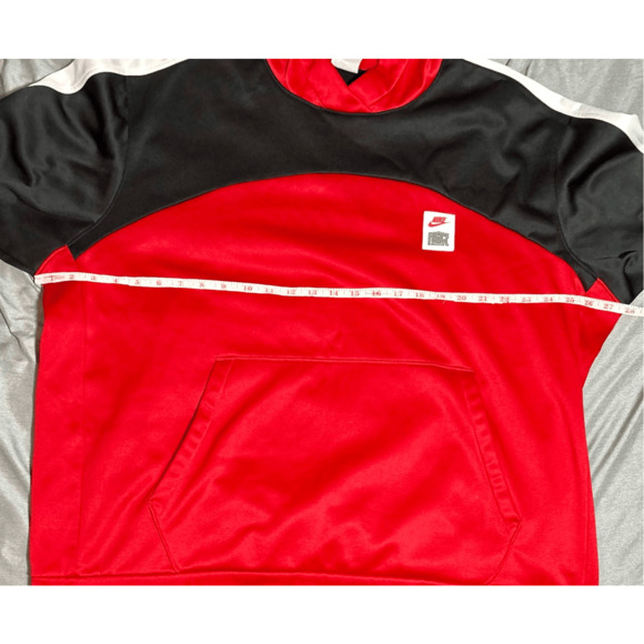 Nike Therma FIT Pullover Training Hoodie Men's Red Black DQ5836 657 Sz 2XL - Picture 9 of 9